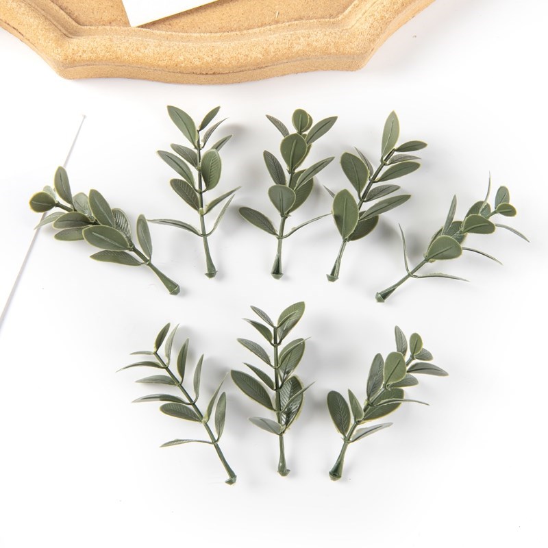 인공 식물 잎 웨딩 파티 홈 장식 액세서리, DIY 캔 - Wedding Favor Box 리뷰 및 가격