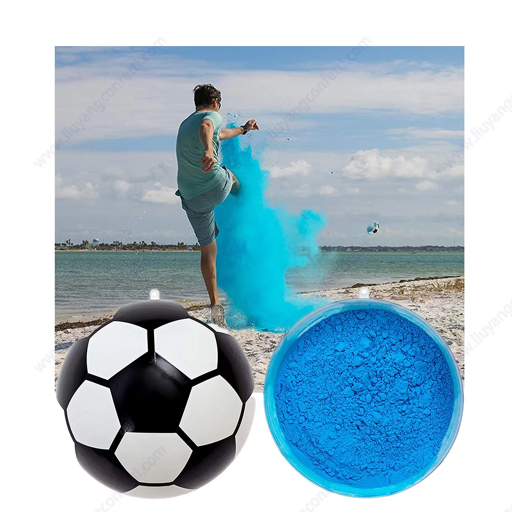 폭발하는 파우더 축구공 성별 공개 파티용 블루 핑크 파 - Wedding Day Supply Kit 리뷰 및 가격